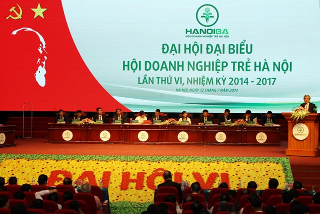 Đại hội DN trẻ H&agrave; Nội