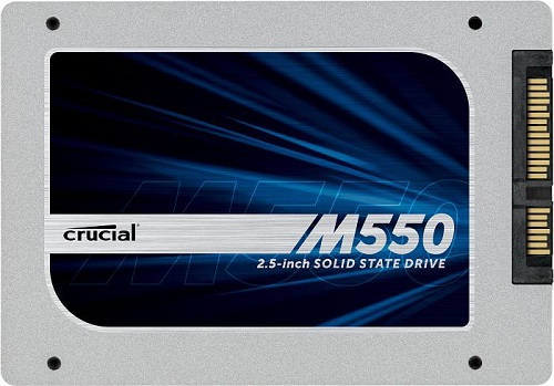 Hãng sản xuất thiết bị nhớ Crucial mới đây đã giới thiệu ra thị trường dòng ổ SSD mới nhất của mình là M550 series, với 3 thiết kế Tiêu chuẩn gồm mSATA, M.2 và 2.5 inch. M550 có dung lượng từ 128GB tới 512MB, riêng loại 2.5