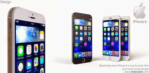 Tác giả đồng thời phác họa hình dung về iOS 9 trong đó giao diện có những thay đổi lớn để giúp người dùng tương tác tốt hơn bằng một tay với thiết bị có màn hình lớn.
