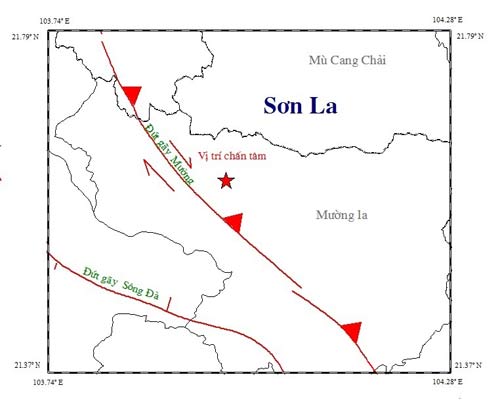 Động đất Sơn La