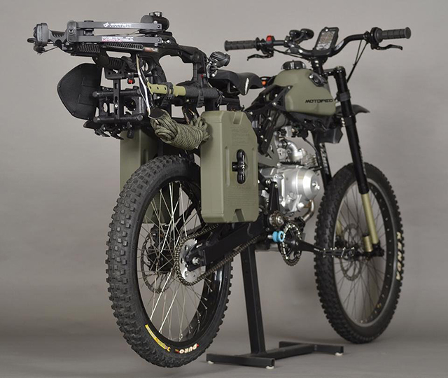 Chiếc xe do hãng Motopeds độ với giá bán chưa được công bố. Tuy nhiên một bộ khung xe máy cơ bản của hãng này bao gồm luôn cả hai bánh trước sau nhưng chưa có động cơ đã có giá là 1999 USD.