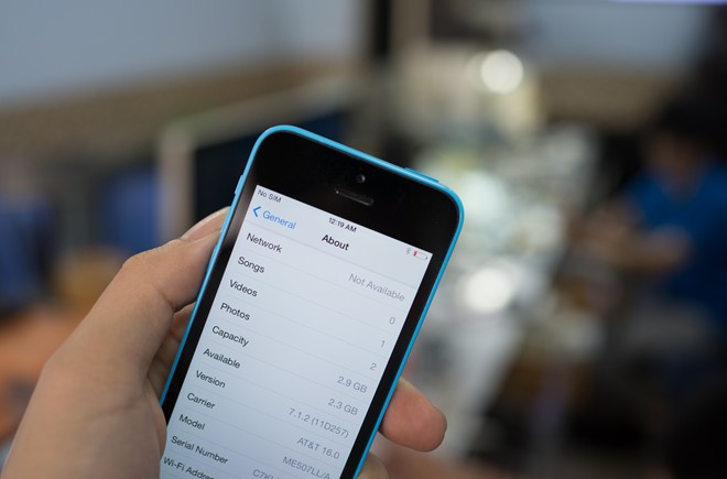 iPhone 5C gi&aacute; 4,5 triệu đồng