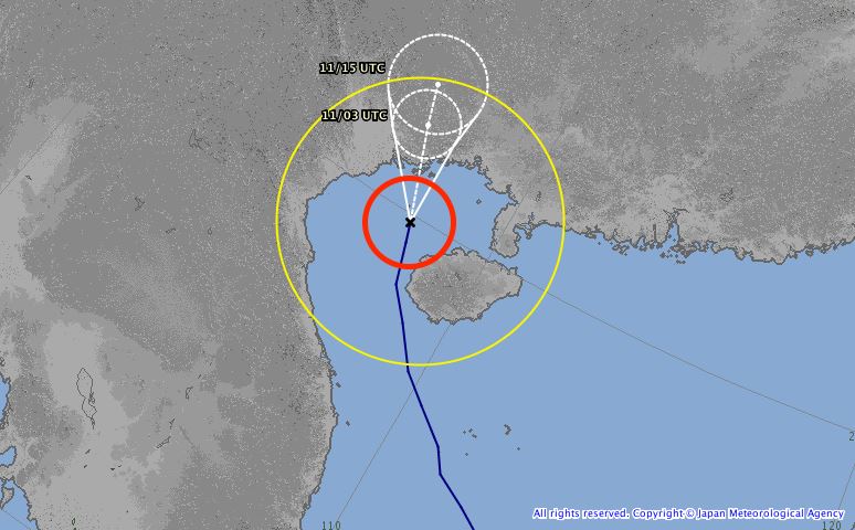 bao so 14 Haiyan duoc Nhat Ban du bao khong vao VN