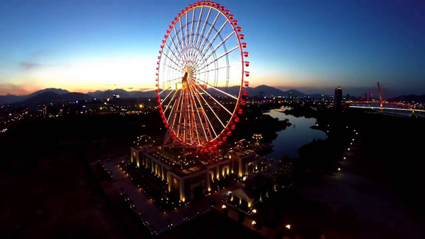 v&ograve;ng quay SunWheel-top 10 v&ograve;ng xoay lớn nhất thế giới