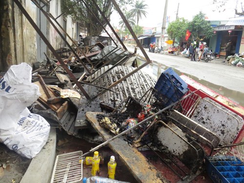 Vụ ch&aacute;y mới nhất ở Hải Ph&ograve;ng s&aacute;ng m&ugrave;ng 3 Tết g&acirc;y thiệt hại h&agrave;ng tỷ đồng