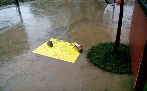 Hiện trường vụ d&ugrave;ng s&uacute;ng giết người ở Ph&uacute; Quốc