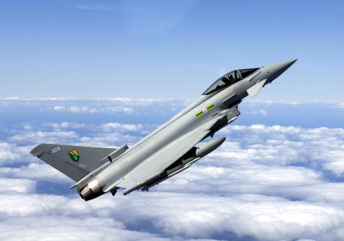 Vũ kh&iacute; qu&acirc;n sự ti&ecirc;m k&iacute;ch Typhoon sẽ được trang bị th&ecirc;m t&ecirc;n lửa Brimstone