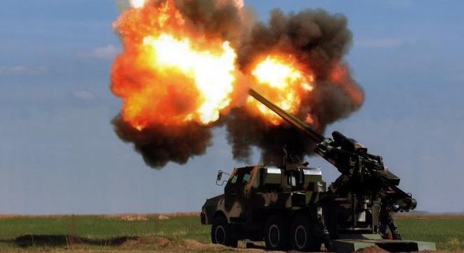 Vũ kh&iacute; ph&aacute;o tự h&agrave;nh SH-1 của Trung Quốc c&oacute; cỡ n&ograve;ng 155mm