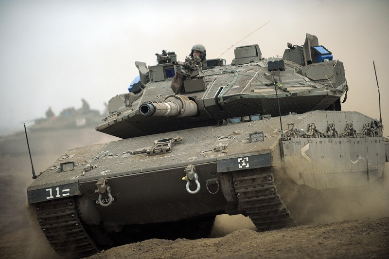 Xe tăng Merkava l&agrave; loại vũ kh&iacute; qu&acirc;n sự được t&ugrave;y biến ph&ugrave; hợp ri&ecirc;ng với Israel