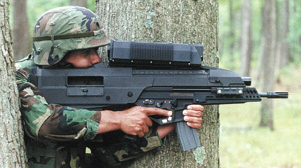S&uacute;ng trường lai s&uacute;ng ph&oacute;ng lựu XM-29 l&agrave; một loại vũ kh&iacute; qu&acirc;n sự độc đ&aacute;o