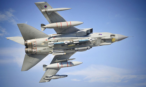B&ocirc; đ&ocirc;i vũ kh&iacute; qu&acirc;n sự Tornado GR4 kết hợp với t&ecirc;n lửa Brimstone