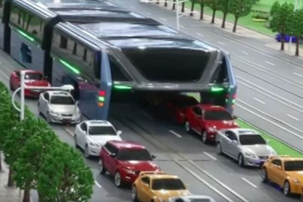 Xe bu&yacute;t si&ecirc;u độc chống tắc đường ở Trung Quốc
