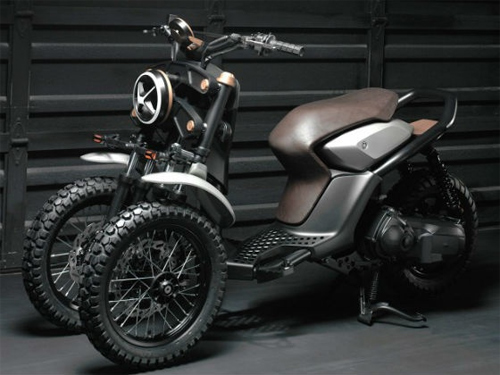 03GEN-f v&agrave; 03GEN-x l&agrave; hai mẫu xe ga ba b&aacute;nh được ph&aacute;t triển dựa tr&ecirc;n Yamaha Tricity