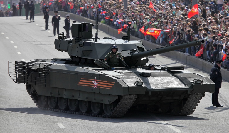 Xe tăng chủ lực T-14 Armata đ&atilde; bắt đầu được đưa v&agrave;o sản xuất h&agrave;ng loạt