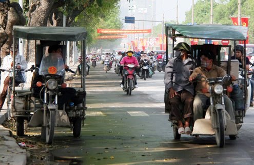 kh&ocirc;ng cho lưu h&agrave;nh xe 3 b&aacute;nh