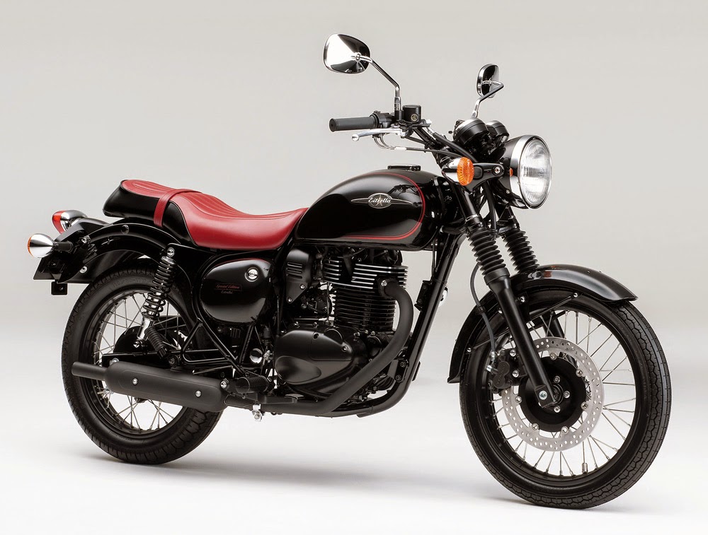 Xe Kawasaki Estrella 250 sở hữu thiết kế ho&agrave;i cổ rất phong trần