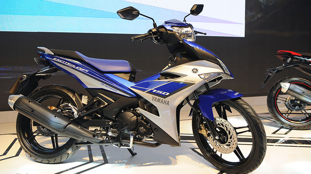 Mẫu xe m&aacute;y Yamaha Exciter mới 150 được tr&igrave;nh l&agrave;ng với kiểu d&aacute;ng v&agrave; động cơ ấn tượng