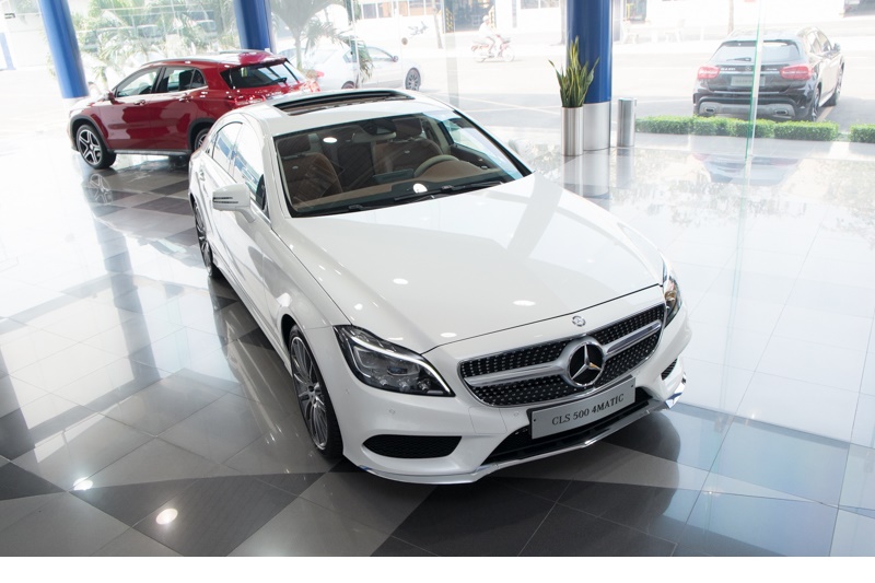 Chiếc xe &ocirc; t&ocirc; Mercedes-Benz mới CLS 500 4MATIC truyền tải cảm gi&aacute;c l&aacute;i phấn kh&iacute;ch với hệ dẫn động 4 b&aacute;nh 4MATIC