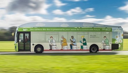 Chiếc xe bus chạy bằng chất thải n&agrave;y sẽ gi&uacute;p giải quyết nhiều vấn đề từ giao th&ocirc;ng tới &ocirc; nhiễm m&ocirc;i trường