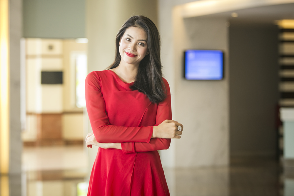 Mỗi sự kiện, Phạm Hương luôn là tâm điểm của giới truyền thông 