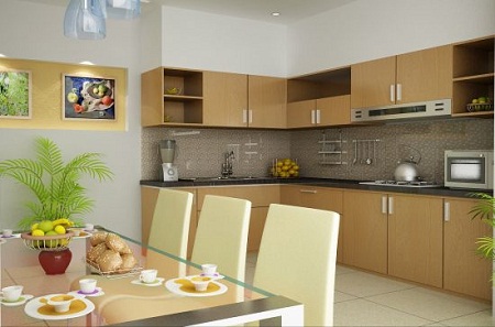 Tuyệt chi&ecirc;u b&agrave;i tr&iacute; ph&ograve;ng ăn, nh&agrave; bếp vừa đẹp mắt lại hợp phong thủy