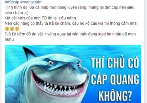 C&aacute;p quang AAG gặp sự cố, d&acirc;n kinh doanh online &lsquo;k&ecirc;u trời&rsquo;