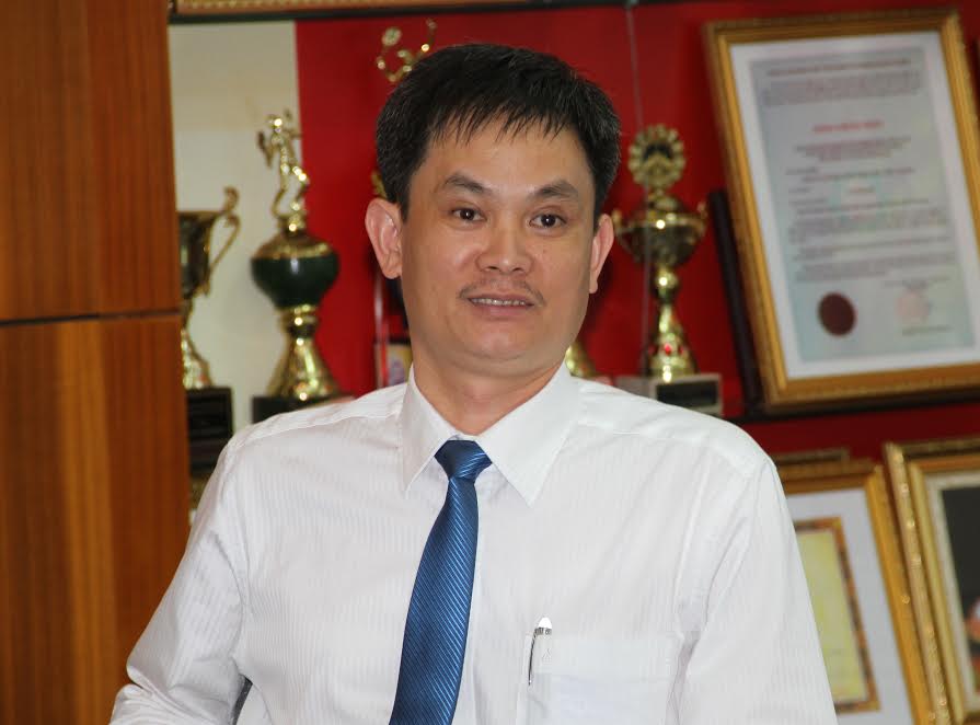 &Ocirc;ng Nguyễn Hữu Thể Ph&oacute; TGĐ Cty Cổ phần sản xuất Th&eacute;p Việt Đức 