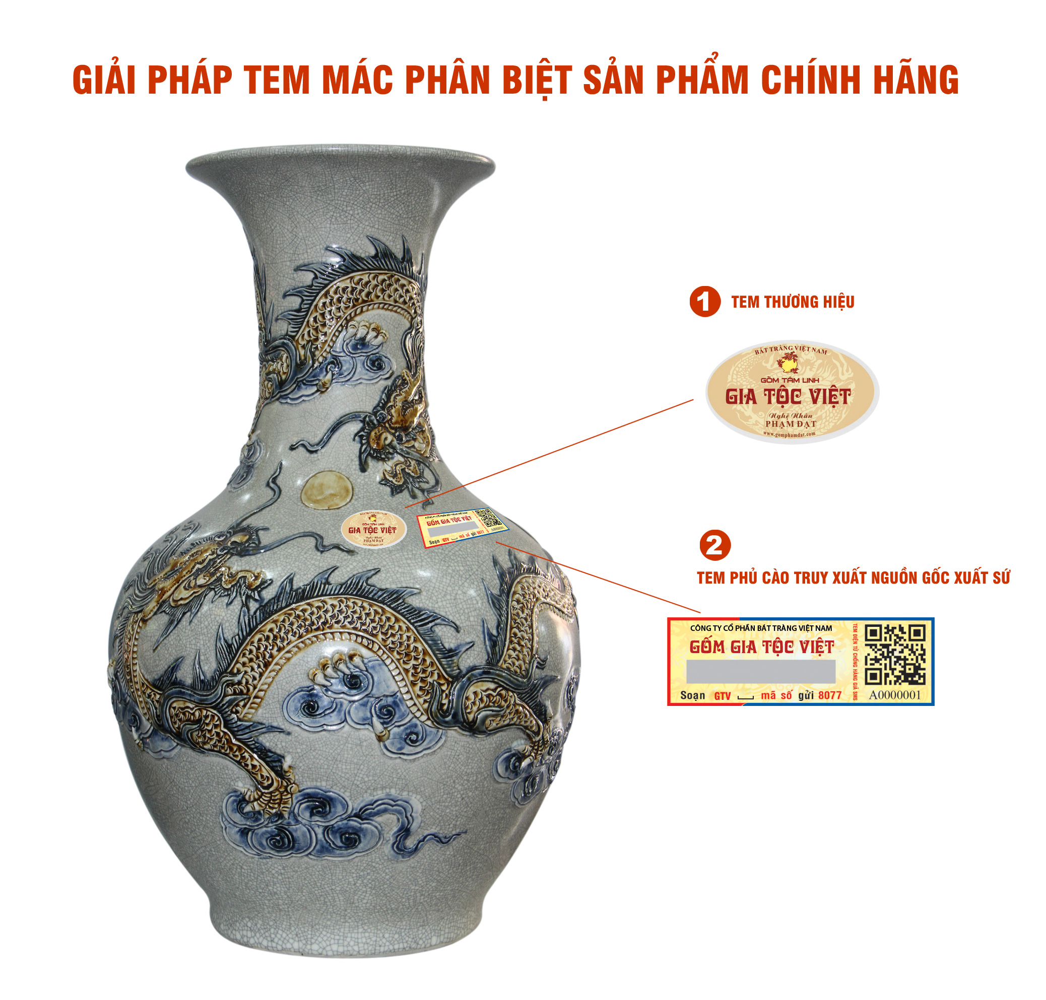 Tem truy vấn nguồn gốc sản phẩm gốm sứ gi&uacute;p bảo vệ quyền lợi người 13Win18 đa dạng khuyến mãi 