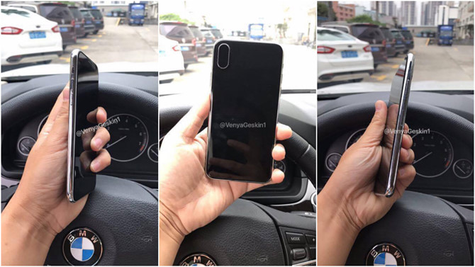 H&igrave;nh ảnh iPhone 8 bất ngờ &lsquo;r&ograve; rỉ&rsquo; tr&ecirc;n Mạng x&atilde; hội 
