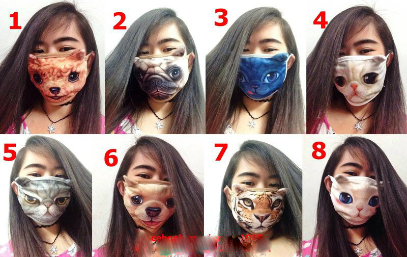 Giới trẻ H&agrave; th&agrave;nh ph&aacute;t cuồng với khẩu trang chống nắng 3D &ldquo;độc &ndash; lạ - dị&rdquo;