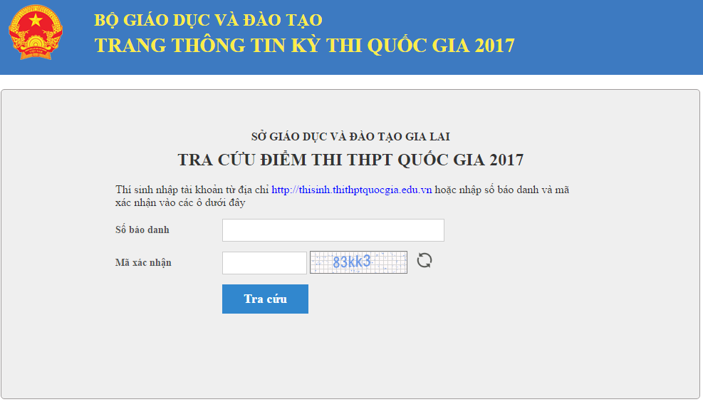 Gia Lai, Hưng Y&ecirc;n, Bến Tre c&ocirc;ng bố địa chỉ tra cứu điểm thi THPT quốc gia