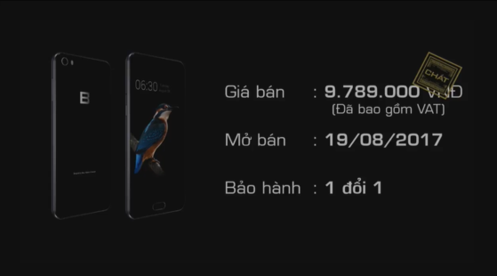 H&ocirc;m nay, Bphone 2017 ra mắt, gi&aacute; gần 10 triệu đồng