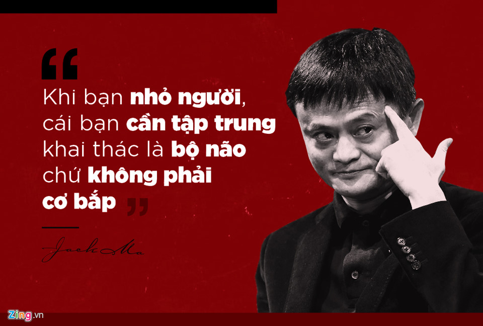 Jack Ma cho rằng nếu muốn th&agrave;nh c&ocirc;ng, n&ecirc;n tập trung v&agrave;o điểm mạnh của bản th&acirc;n thay v&igrave; bận t&acirc;m v&agrave;o điểm yếu.