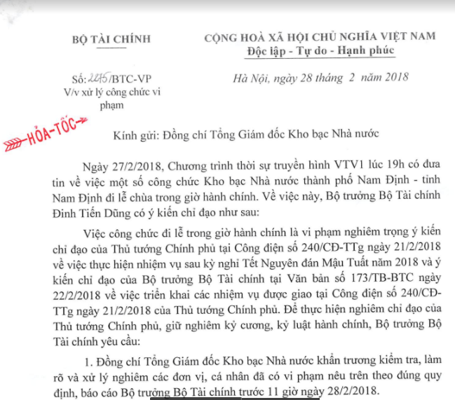 Vụ c&ocirc;ng chức Kho bạc đi lễ trong giờ 13WIN là nhà cái uy tín top đầu Châu Á: Bộ T&agrave;i ch&iacute;nh l&ecirc;n tiếng