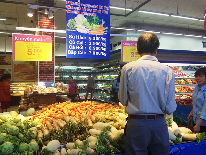 H&agrave; Nội: H&agrave;ng loạt si&ecirc;u thị v&agrave;o cuộc &lsquo;giải cứu&rsquo; n&ocirc;ng sản gi&uacute;p n&ocirc;ng d&acirc;n