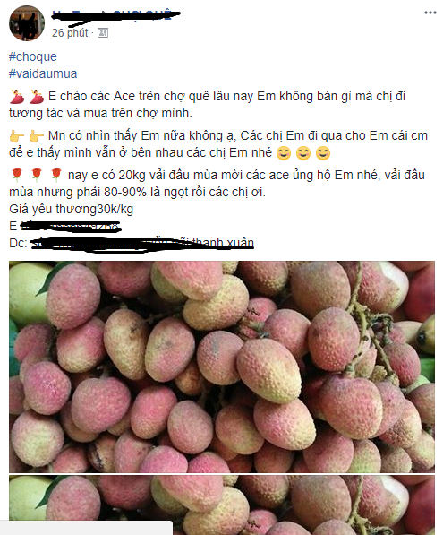 Bất ngờ với gi&aacute; vải sớm đầu m&ugrave;a 