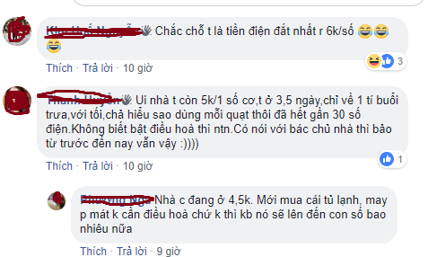 Nhiều sinh vi&ecirc;n, c&ocirc;ng nh&acirc;n ở trọ đang chịu mức gi&aacute; điện từ 5.000 &ndash; 6.000 đồng/số