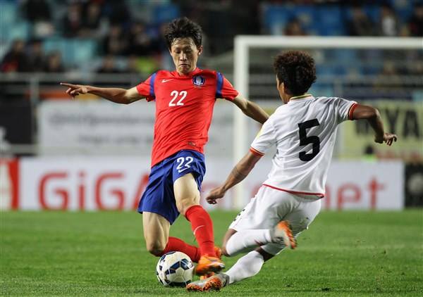 Liệu c&aacute;c ch&agrave;ng trai xứ kim chi c&oacute; lội ngược d&ograve;ng để chiến thắng v&agrave; mang về 3 điểm. Ảnh Football Tips
