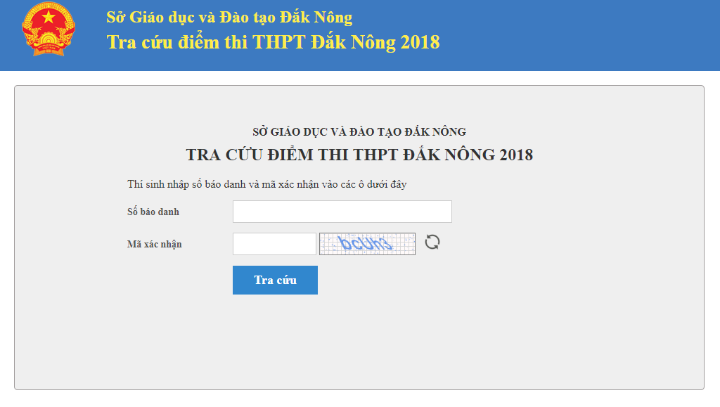 C&aacute;ch tra cứu điểm thi THPT quốc gia tỉnh Đắc N&ocirc;ng nhanh v&agrave; ch&iacute;nh x&aacute;c nhất