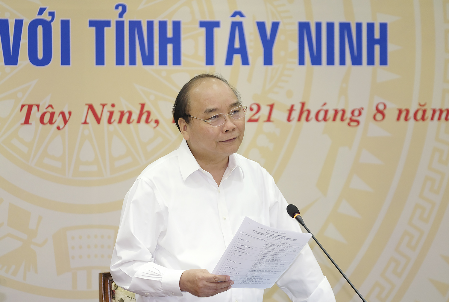 Thủ tướng mong muốn T&acirc;y Ninh l&agrave; h&igrave;nh mẫu l&agrave;m gi&agrave;u bằng n&ocirc;ng nghiệp