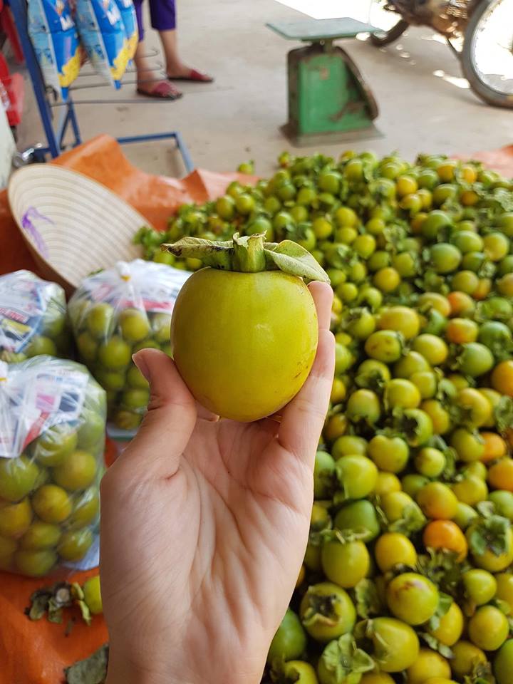Hồng gi&ograve;n Đ&agrave; Lạt ngập tr&agrave;n thị trường H&agrave; Nội  