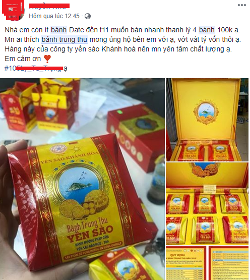 Bất ngờ: B&aacute;nh trung thu &lsquo;cận date&rsquo; được b&agrave;y b&aacute;n ven đường gi&aacute; 10.000 đồng/chiếc