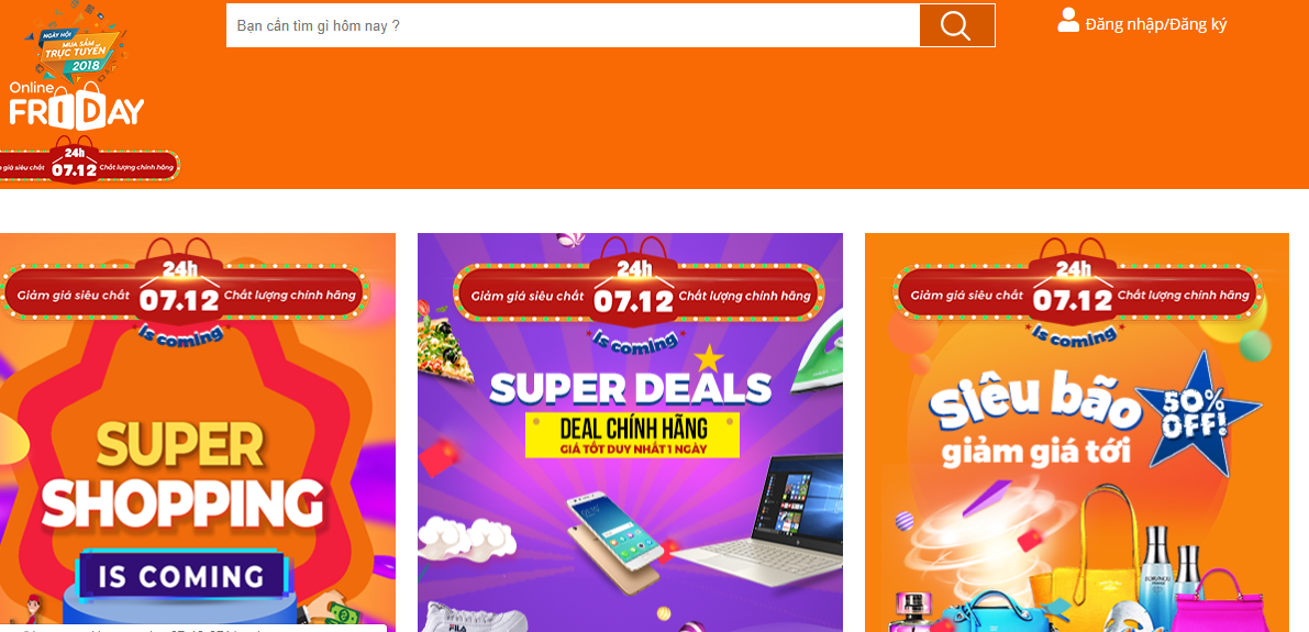 C&aacute;ch đơn giản để săn h&agrave;ng ng&agrave;y Online Friday 2018 &lsquo;trong một nốt nhạc&rsquo;