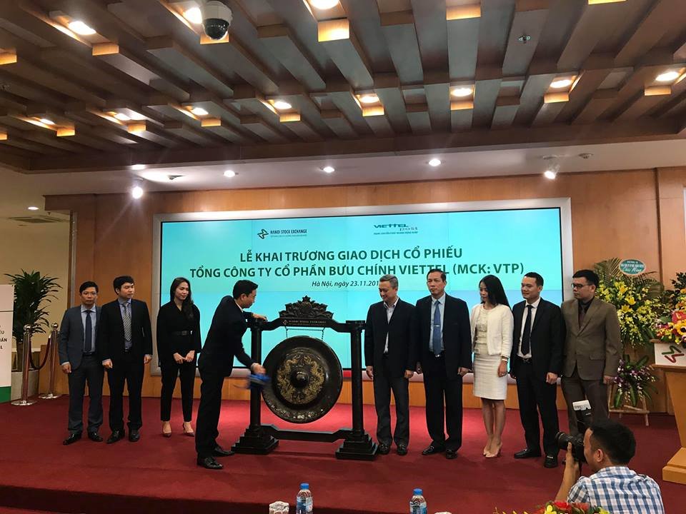Cổ phiếu Viettel Post ch&iacute;nh thức ch&agrave;o s&agrave;n UPCOM với gi&aacute; 68.000 đồng