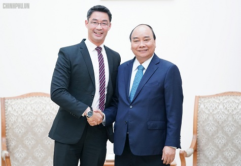 Thủ tướng mong muốn chuy&ecirc;n gia Philipp Rosler chia sẻ nhiều hơn với VN trong lĩnh vực khởi nghiệp