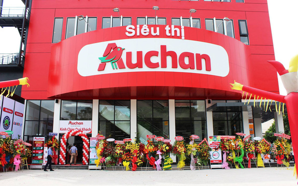 Bất ngờ, chuỗi si&ecirc;u thị Auchan r&uacute;t khỏi Việt Nam
