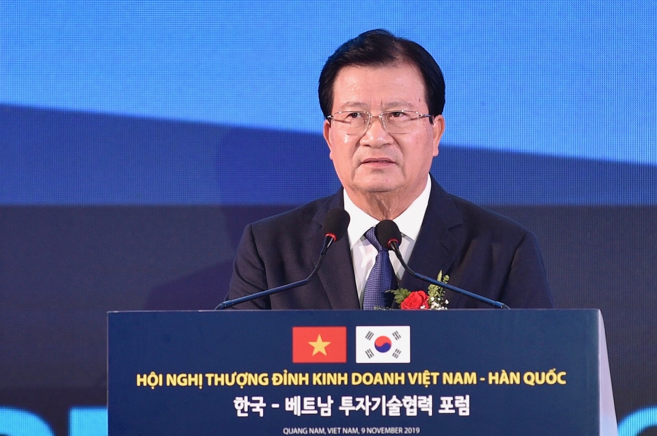 Tương lai quan hệ hợp t&aacute;c Việt Nam-H&agrave;n Quốc phụ thuộc đội ngũ doanh nh&acirc;n