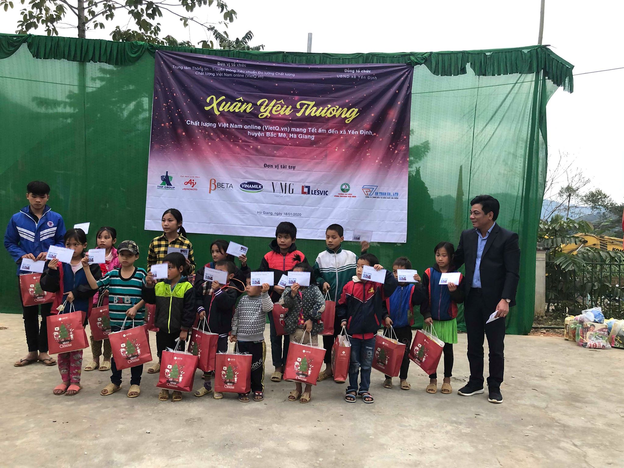 Thư cảm ơn Nh&agrave; t&agrave;i trợ chương tr&igrave;nh Xu&acirc;n Y&ecirc;u thương
