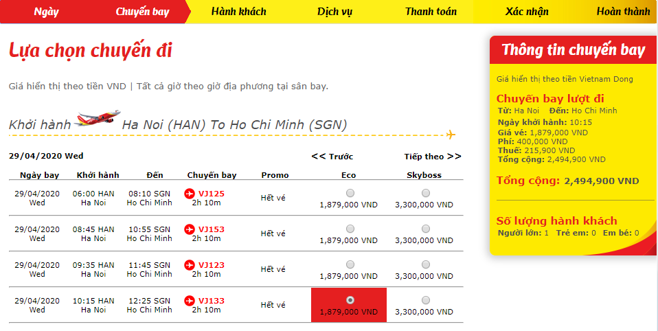 Gi&aacute; v&eacute; m&aacute;y bay cao ngang dịp Tết Nguy&ecirc;n đ&aacute;n