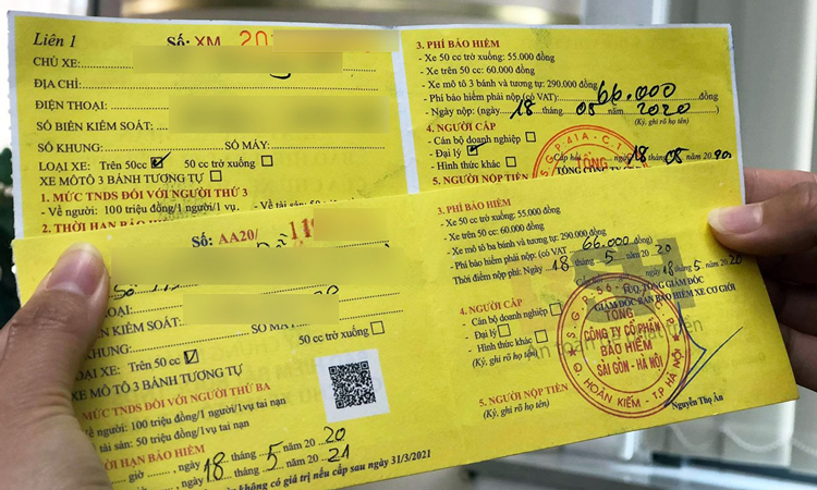Bộ T&agrave;i ch&iacute;nh y&ecirc;u cầu đơn giản h&oacute;a thủ tục bồi thường bảo hiểm xe m&aacute;y
